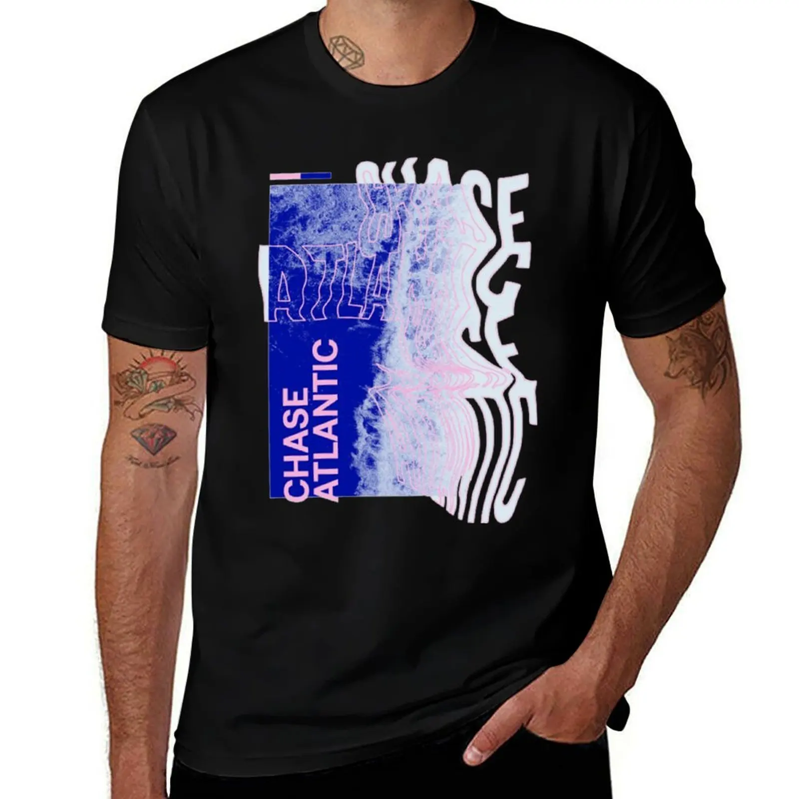 

Chase Atlantic Tidal Wave T-Shirt t shirts for man graphic funny cotton t shirt pack man t shirts graphic T-shirt