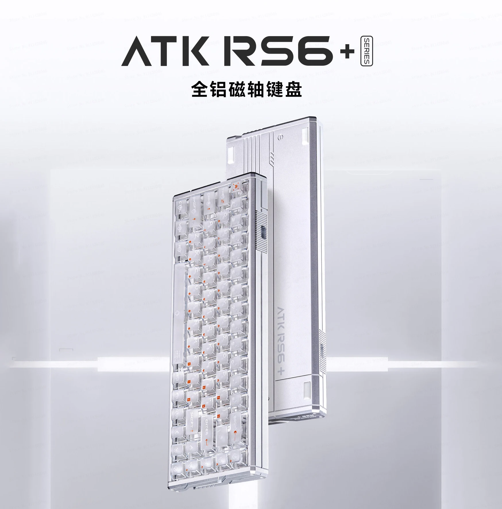 

ATK RS6 Magnetic Axis Gaming Keyboard Full Aluminum Single Mode 5-Layer Acoustic Filling For PC Valorant High End Esports Gamers