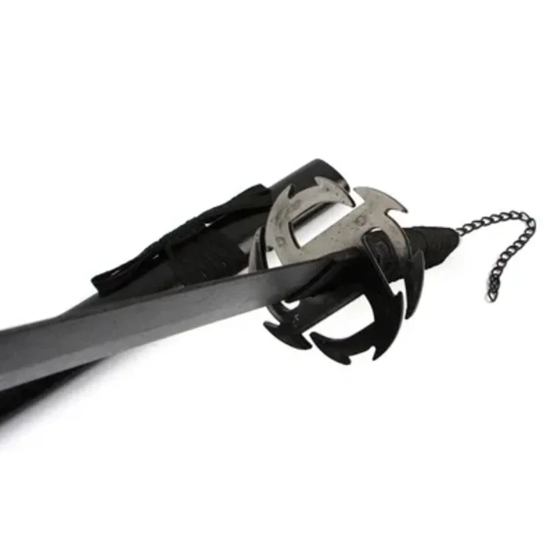 [مضحك] 100 سنتيمتر تأثيري أنيمي بليتش سلاح Ichigo Kurosaki Tensa Zangetsu Zanpakuto السيف الخشبي زي عرض الحفلات MN1