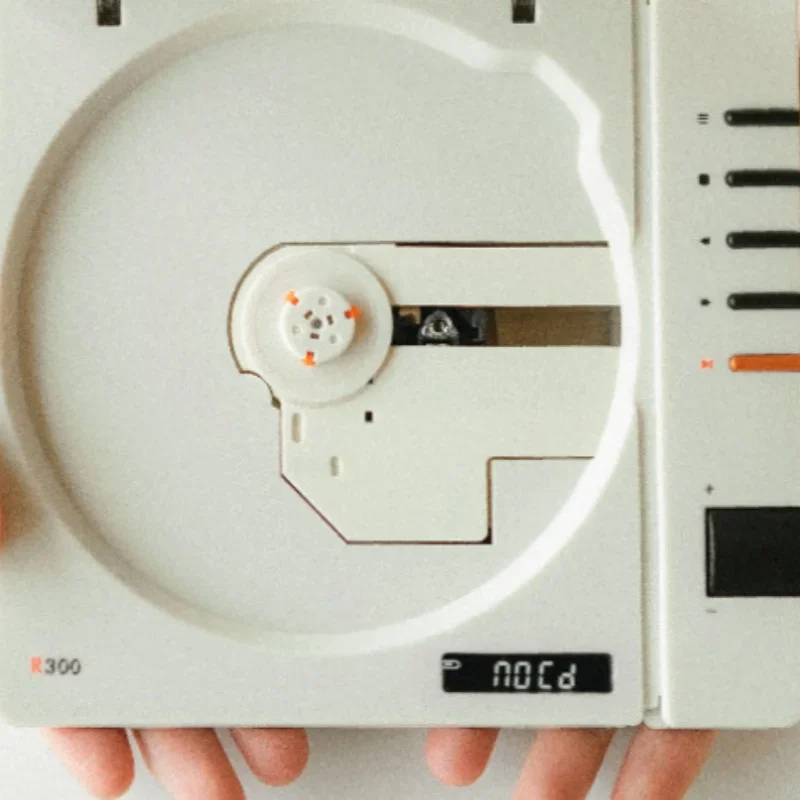 

Portable CD player with retro high-quality Bluetooth for album listening Educational Equipment and Supplies Office and School