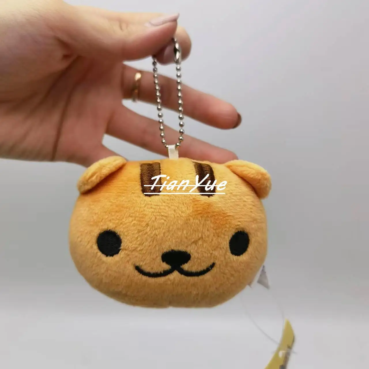 Portachiavi simpatico gatto animale farcito e peluche figa giocattoli regalo di natale per natale 8cm