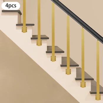 สแควร์บันได Baluster โพสต์โลหะบันไดโพสต์ตกแต่งราวบันไดบันได ...