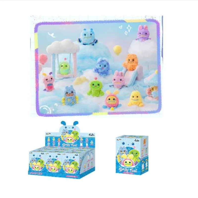 Hot Sale Reese Nomster Plush Pendant Blind Box Cute Fluffy Monster Figure Ornament For Bag Backpack Decoration Collection Gift