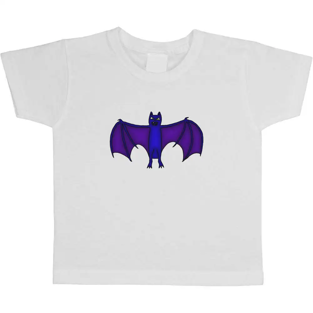 

Spooky Bat' Children's / Kid's T-Shirts Boys Girls cartoon High Quality 100%Cotton Summer Short Sleeve