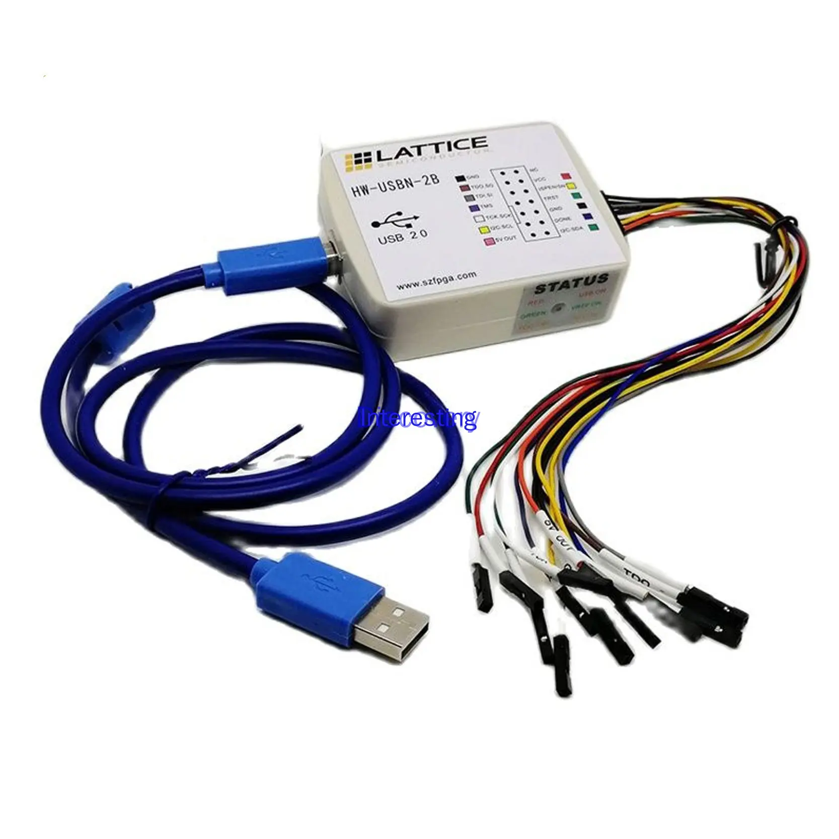 

Lattice Downloader High Speed Programmer HW-USBN-2B Fpga Simulator Ispdown Burner