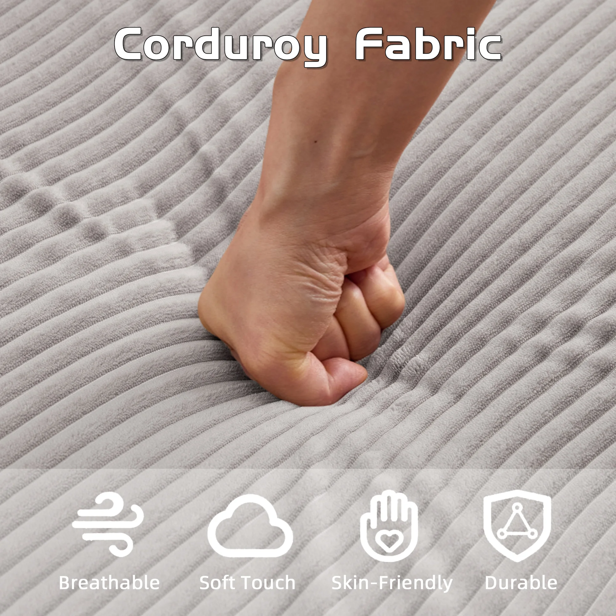 Picture 5: Sofa bed, compact home module, dual-purpose sofa, double-compression, foldable, fabric sofa bed.