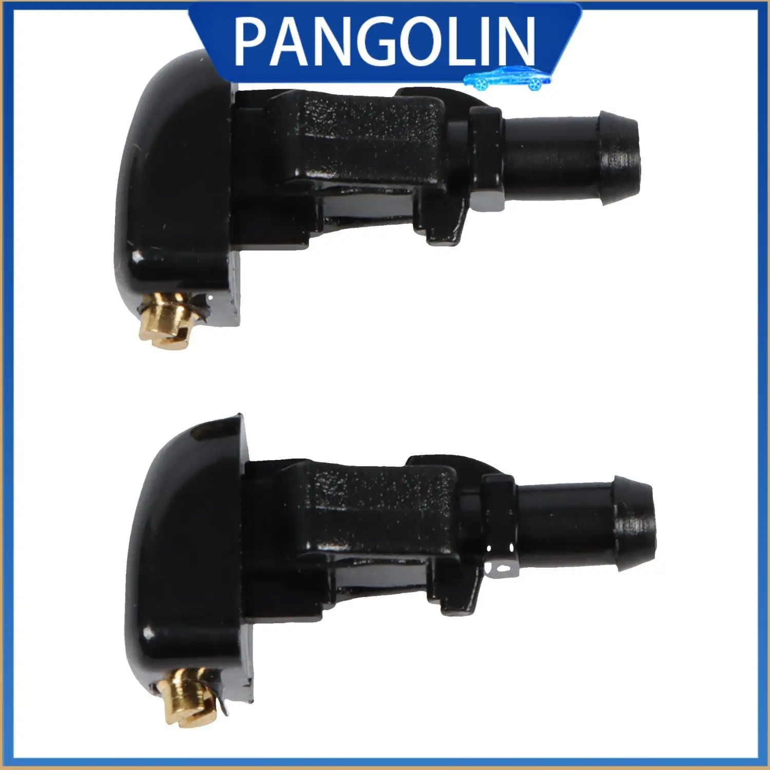 

PANGOLIN Windshield Wiper Washer Spray Jet Nozzle 2Pcs 3W7Z17603AA Replacement For Ford F150 2004-2014 And Multiple Other Models