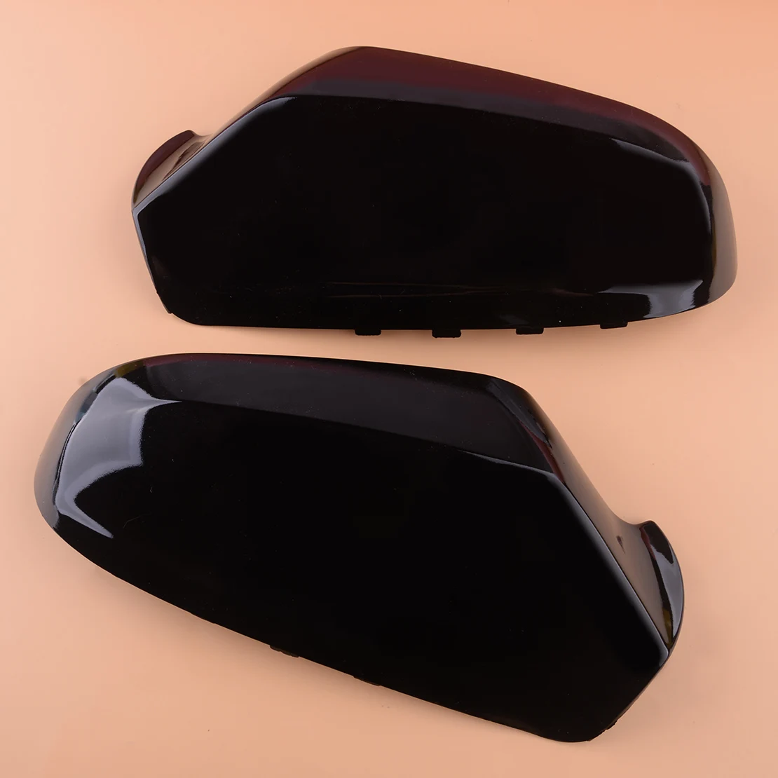 2pcs Door Wing Rearview Mirror Cover Cap Casing Fit For Opel Vauxhall Astra H 2004 2005 2006 2007 2008 2009 6428200 6428199