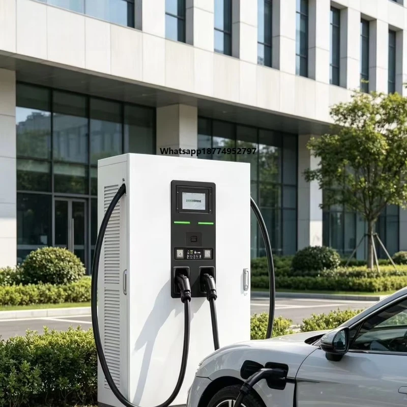 320kW High Power DC EV Fast Charging Pile, IP55 Outdoor Waterproof 7-inch LED Screen 50-1000V Wide Voltage Whole Machine DC 500A