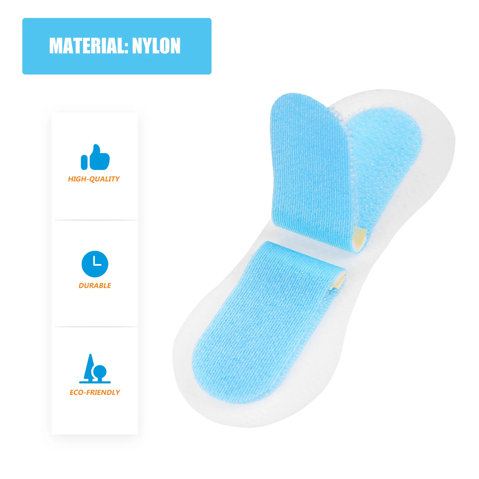 

10Pcs Catheter Fixing Straps Universal Adjustable Sticky Sticker Durable Catheter Bands for Home Medical Use Urine Bag Straps