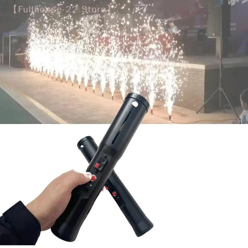 Festival Party Bar Wedding Performance Equipment Fireworks Machine Controller Hand Hold Cold Fountain Shooter Sparkler Machine