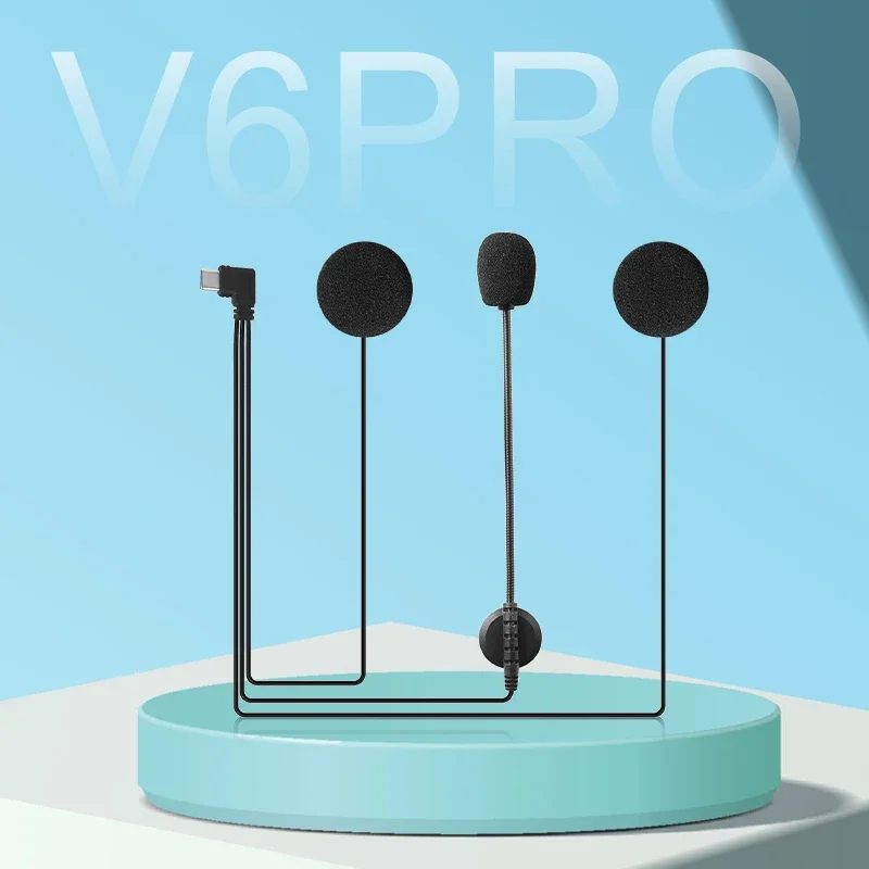 

Наушники для мотоциклетного шлема V6pro+ Система связи для мотоциклистов