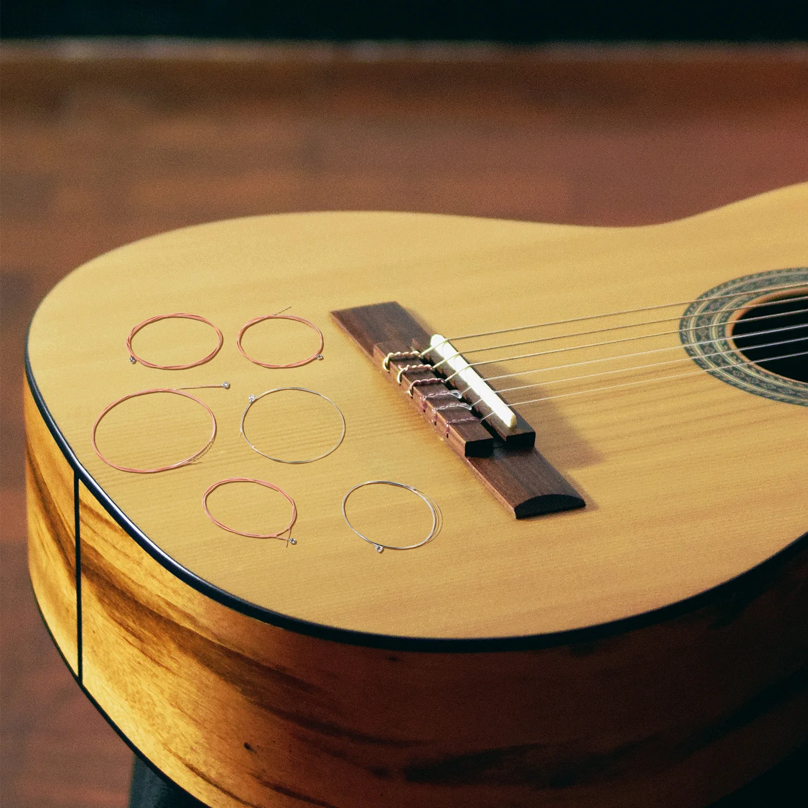 

3 Sets Guitar String Classical Parts Kit Acoustic Stainless Steel Wire Accessories