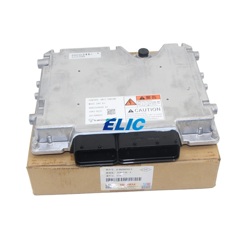 Elic Excavator 4JJ1 4706318 Engine ECU Controller With Programmed For Hitachi ZX120-5B Engine Replacement