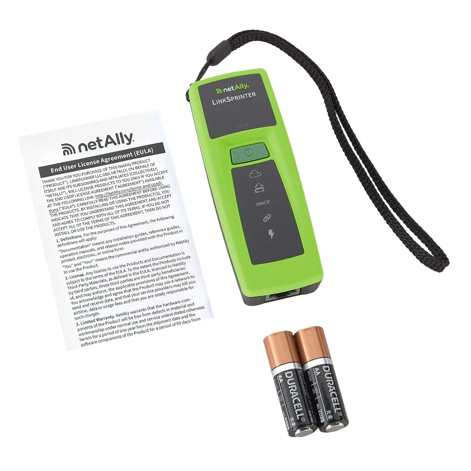 LSPRNTR-300 LinkSprinter 300 Network Tester with WiFi and Distance to Cable Fault Indication, Distance to Cable Fault Indication