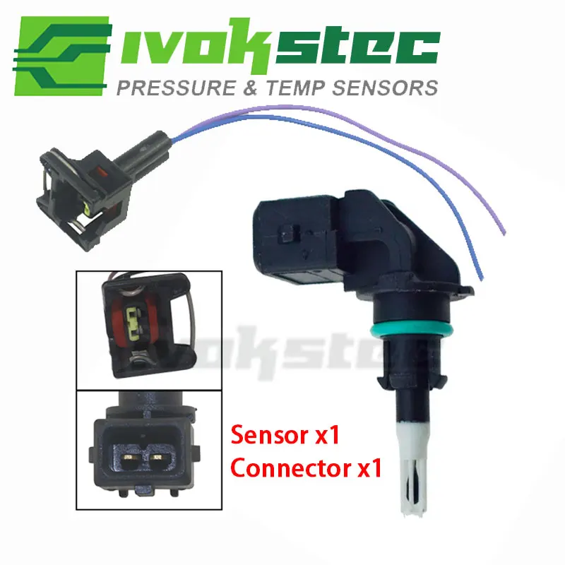 

13627792203 Intake Air Temperature Sensor For BMW 1' E81 E82 E87 E88 3' E46 E90 E92 5' F10 E61 7' F01 X1 X3 X5 X6 2004-2012