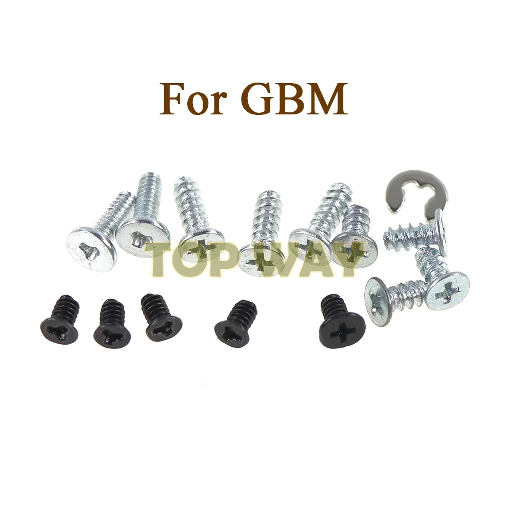 80sets Full Set Screw Sets Replacement For GBM Screws Set for GameBoy Micro Console Shell