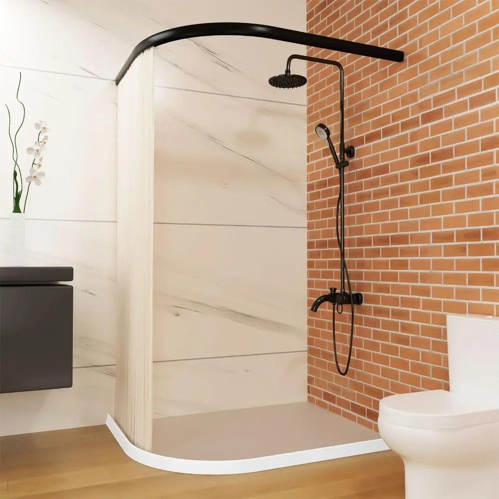 

100 см водяная плотина для душа, разделение влажной и сухой воды, складная конструкция, пробка для душа, барьер, система удержания воды без завитков