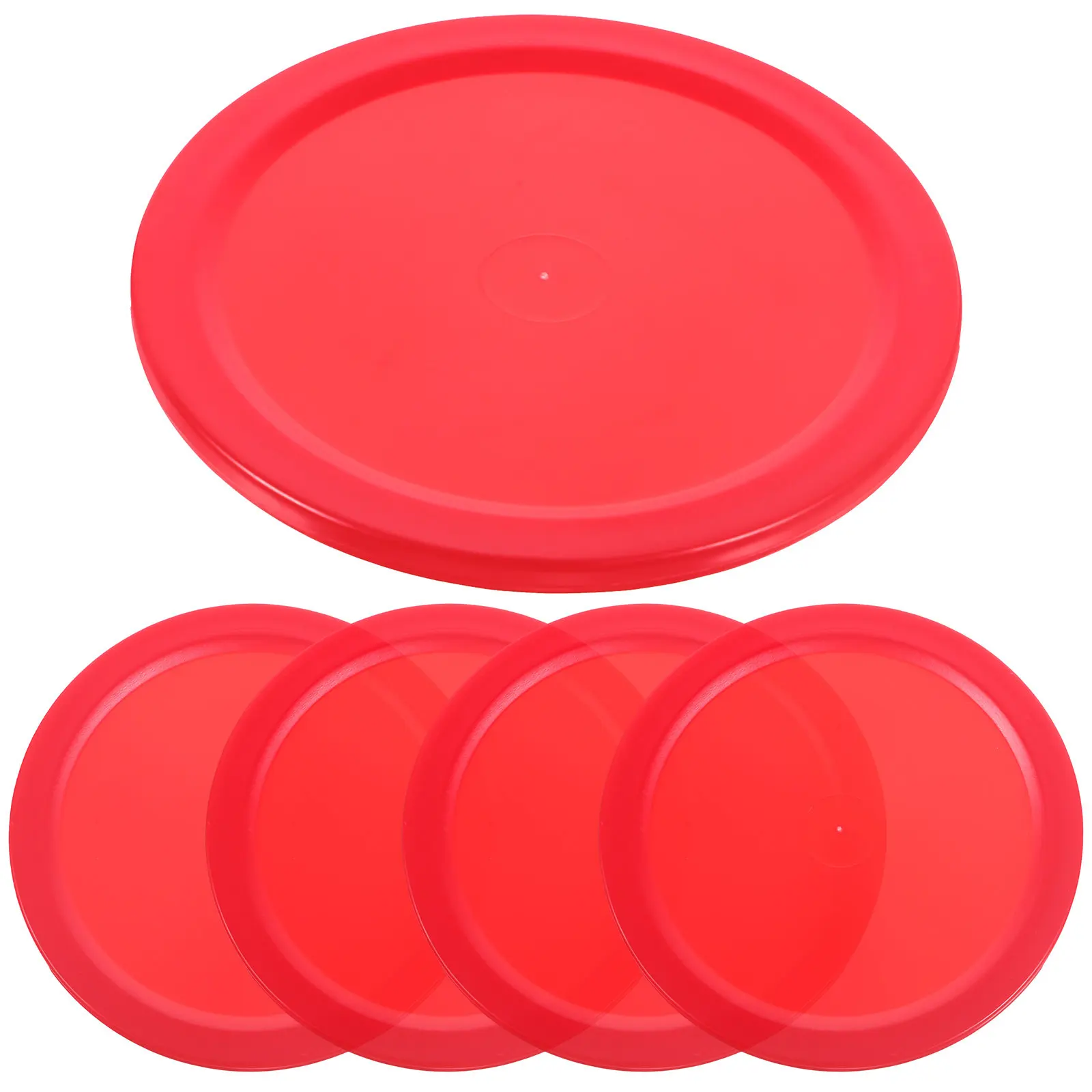 

Набор из 5 пластиковых шайб для аэрохоккея премиум-класса, подходят для большинства стандартных столов, обеспечивают захватывающее скольжение, идеально подходят для баров и игровых комнат