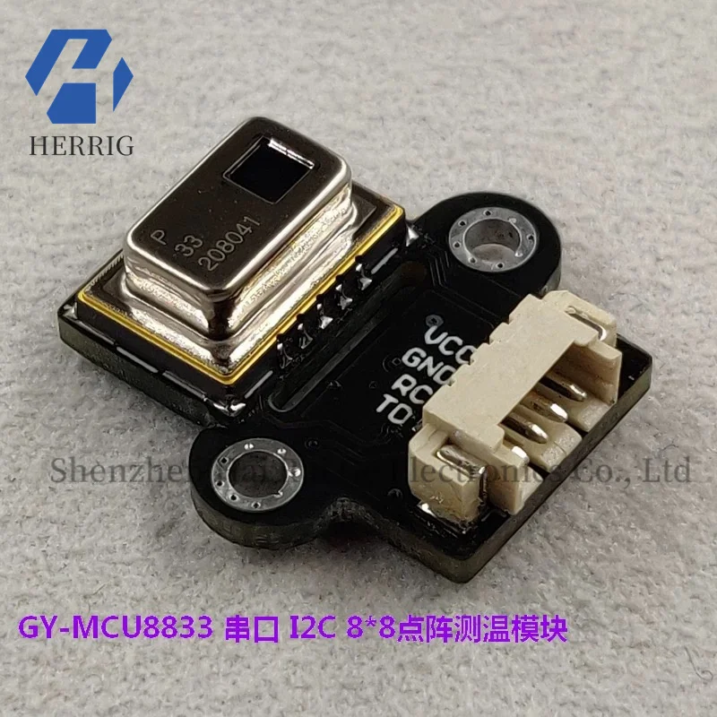 

1PCS GY-MCU8833 AMG8833 Serial Infrared Temperature Measurement Dot Matrix Sensor 8*8 Thermal Imager Module