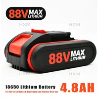 Rechargeable Li-ion Battery 10.0Ah Compatible with 24VF 48VF 88VF Cordless Reciprocating Saw Screwdriver Electric Saw Wrench