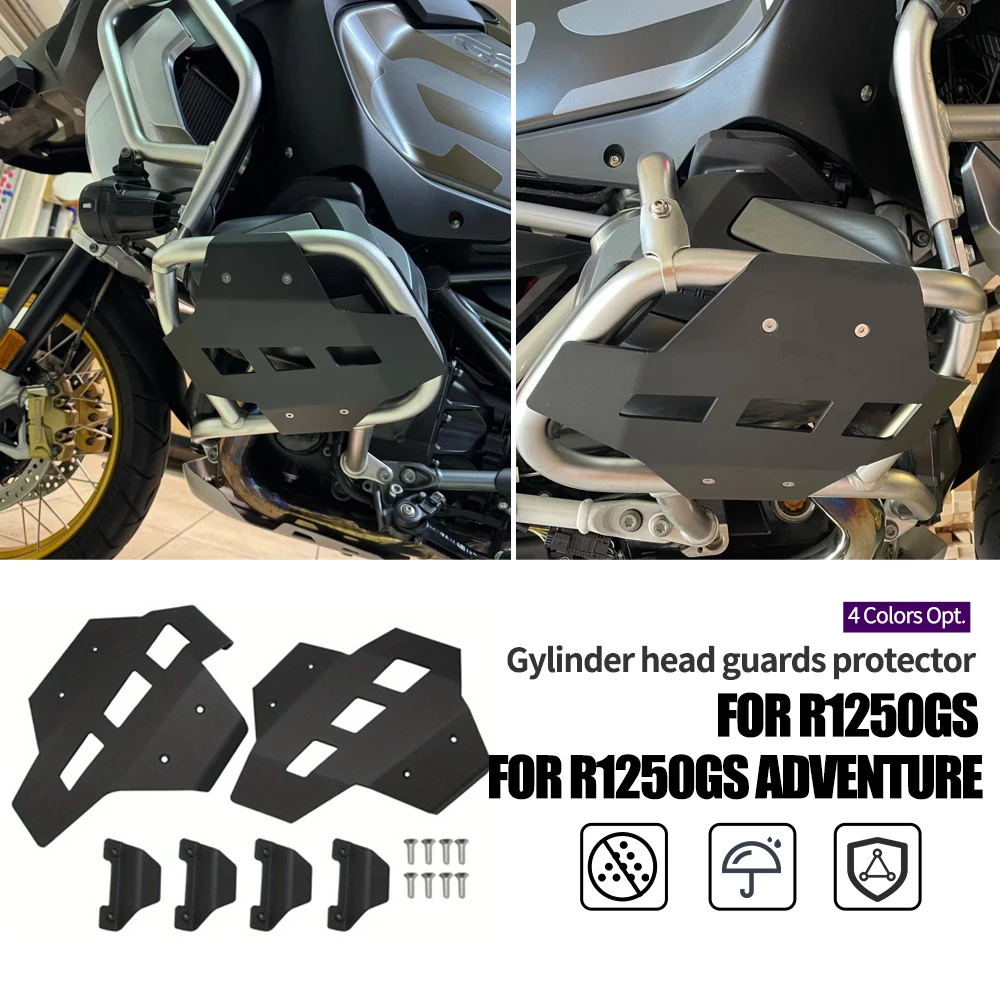 หัวกระบอกรถจักรยานยนต์Guards ProtectorสําหรับBMW R 1250 GS ADV 1250GS R1250GSผจญภัยEngine Guards 2022 2021 2020 2019