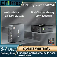 GMKtec M5 Plus Ryzen 7 5825U Mini PC Windows 11 DDR4 3200Mhz 16GB 512GB SSD WIFI6 BT5.2 Desktop Mini PC Gamer Computer