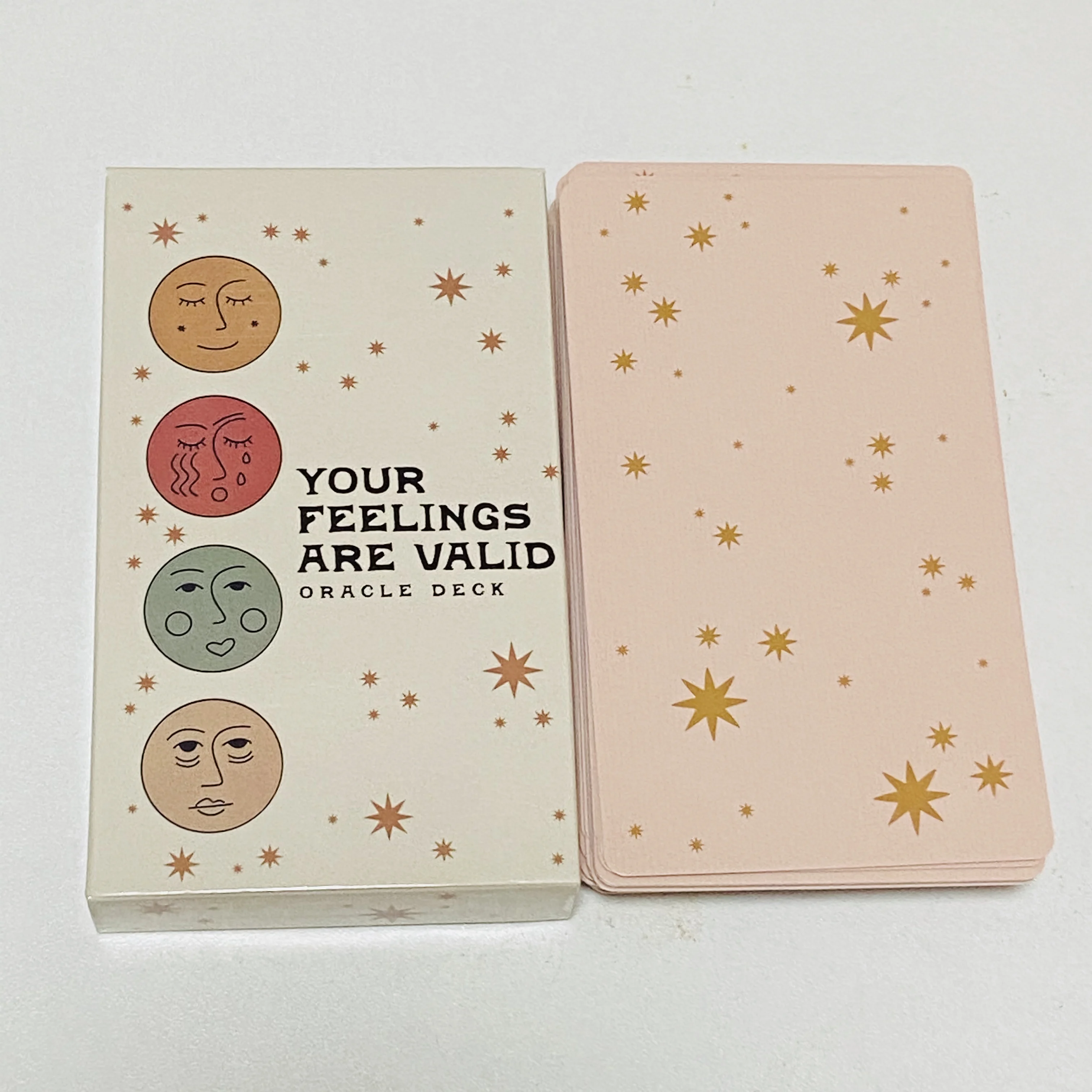 Your Feelings are Valid Oracle Deck 2nd Edition A 48 Oracle Mood cards English Version Tarot Oracle Witch Board games