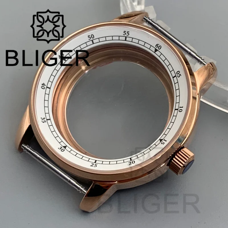 BLIGER 38mmブロンズ真鍮ダイビングサファイアウォッ - Bronze Case Watch のレビューと価格