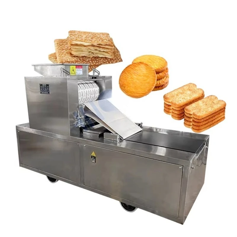 FOODLINE Customized Automatic Snack Rotary Mold Emballage Almond Walnut Cookie Shape Make Machine Biscuit and Cookie