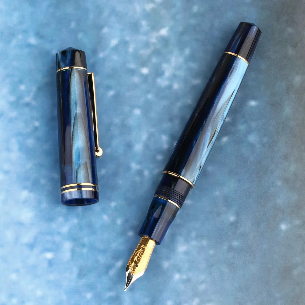 

Роскошная акриловая перьевая ручка Majohn M800 с пером Bock # 6 прецизионных конвертеров для перьевых ручек, чернила для заправки, канцелярские товары для офиса, подарок для взрослых