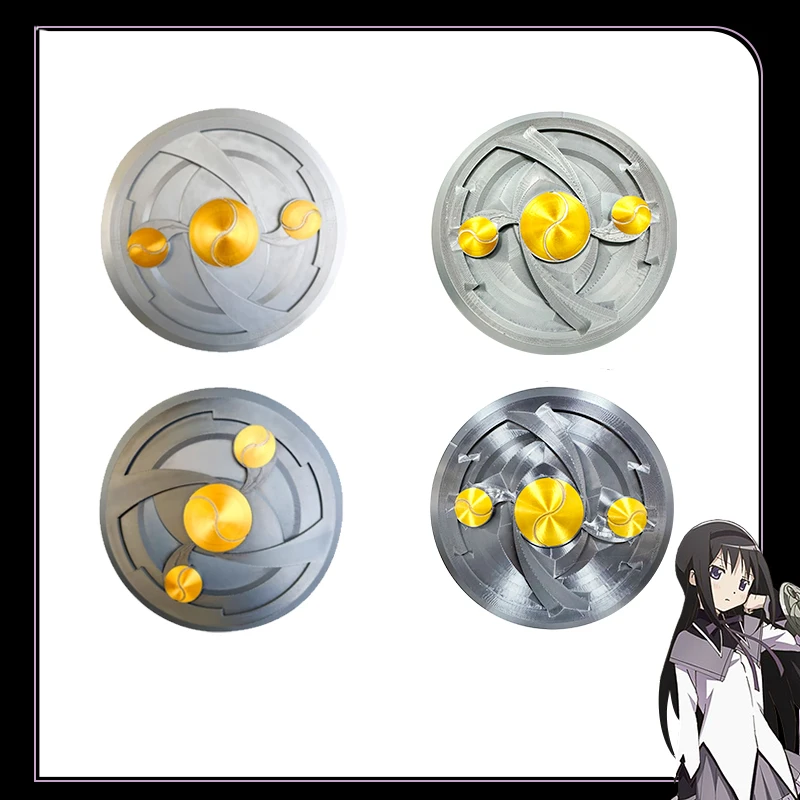 Magica Akemi Homura Cosplay Shield Weapon Props Halloween Cosplay Props