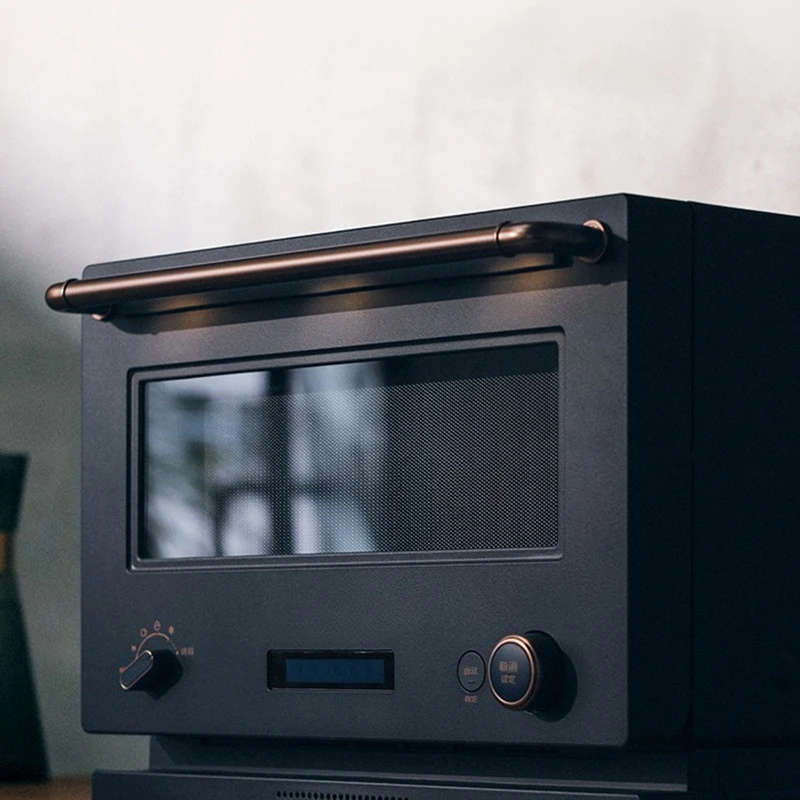 Microwave Oven and Toaster Oven Combo for  K09D Compact Desktop Microwave for Home Use