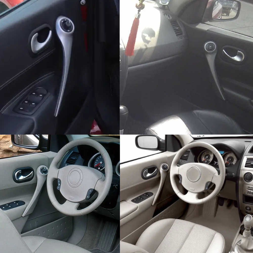 Megane 2 II 2002-2008 Auto-Türgriff vorne links rechts mit Abdeckung und Zierleiste für Renault 8200297158 8200297171 – Detail 20