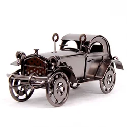 Modèle de voiture vintage rétro pour la décoration de la maison, ornements de salon, café et bar, cadeau de naissance pour petit ami, envoyer