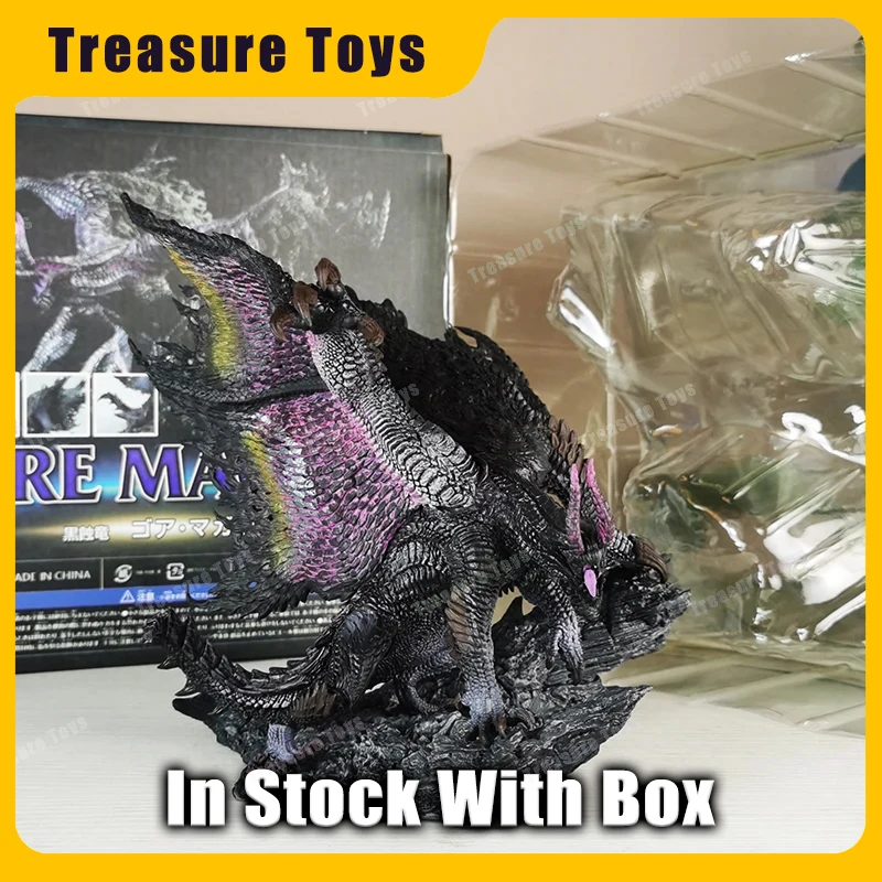 21 cm Anime-Figuren Black Erosion Dragon Monster Hunter Cfb Authentisches handgefertigtes Modell