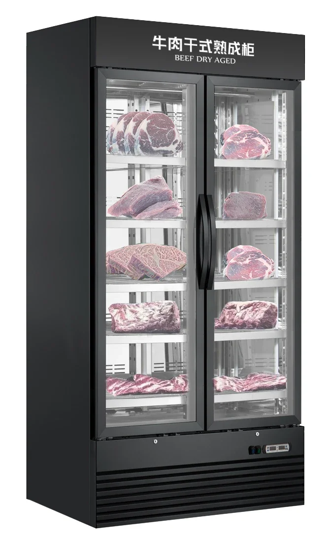 Wholesale quality fair price High Quality Meat Age Machine Display Freezer Dry Aging Refrigerator For Sale