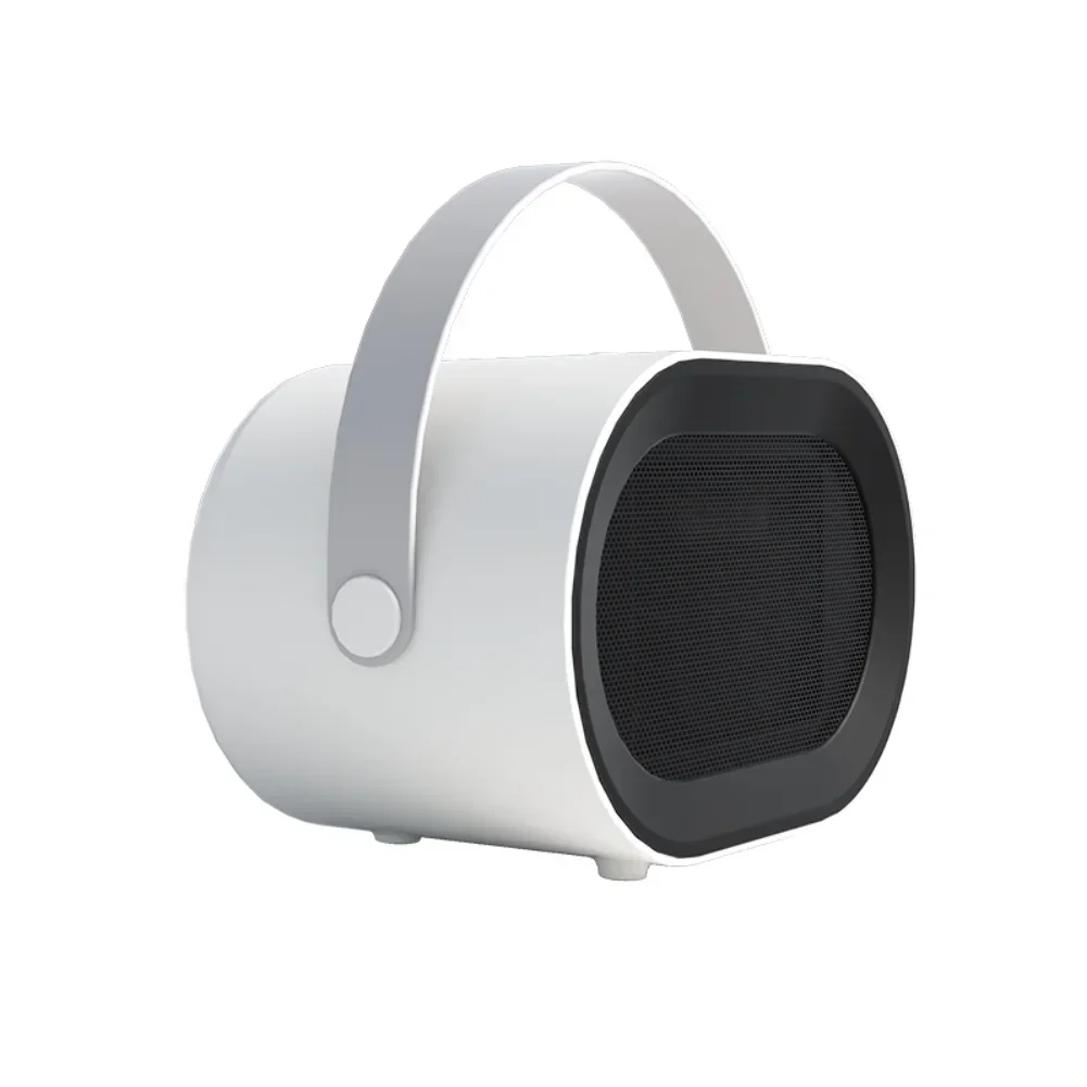 

Small Portable Heater with Remote Control Fast Heating Energy Saving 1000W for Home Office Use with Two Speeds and Timer