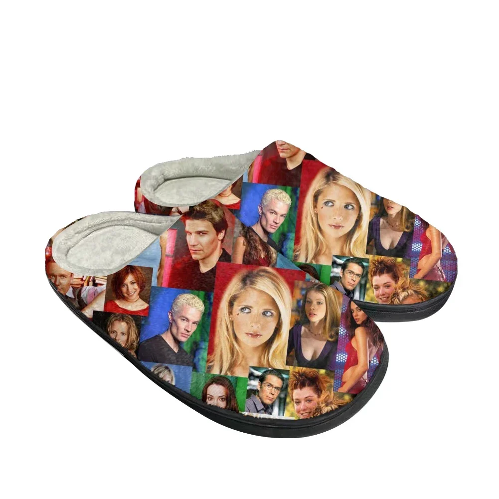 

Buffy The Vampire Fashion Cotton Custom Slippers Mens Womens Sandals Plush Casual Keep Warm Shoes Thermal Comfortable Slipper