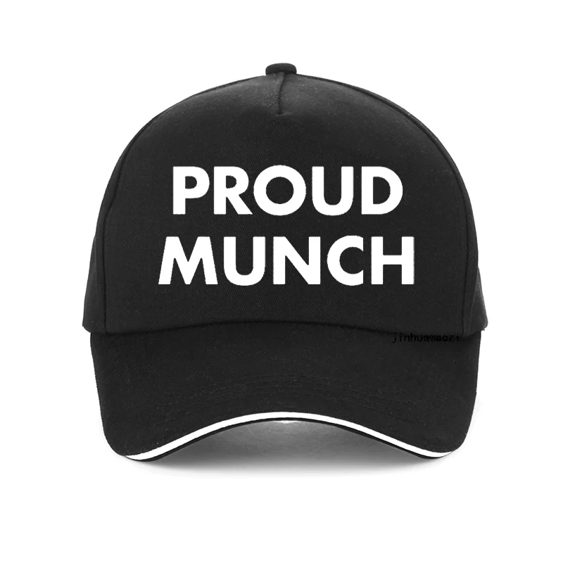 Proud Munch Letters Print golf hat For Men Summer Adjustable Baseball Cap snapback hats gorro