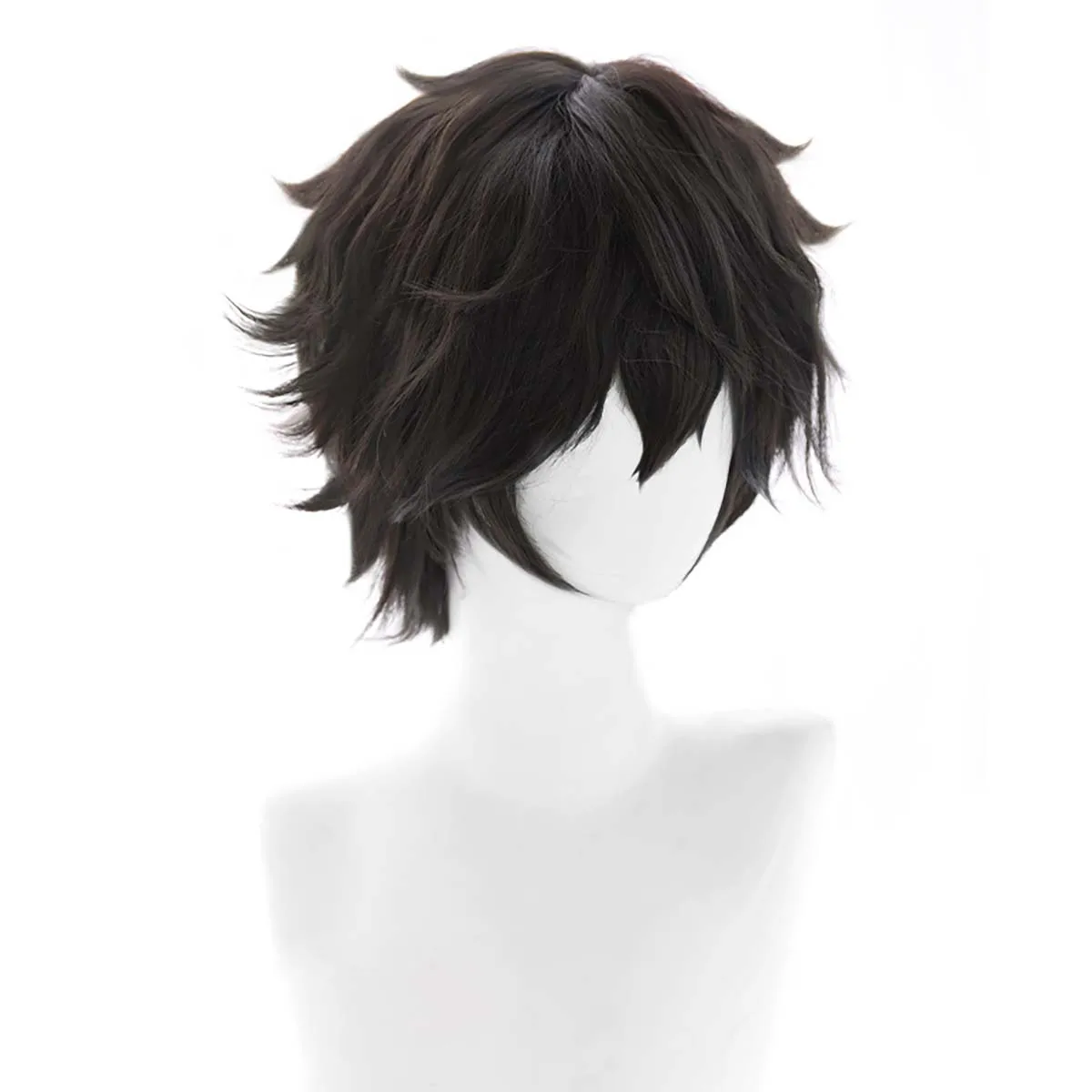 ปาร์ตี้ฮาโลวีนผู้ชายเกม P5 Amamiya Ren คอสเพลย์วิกผมสั้นสีดํา