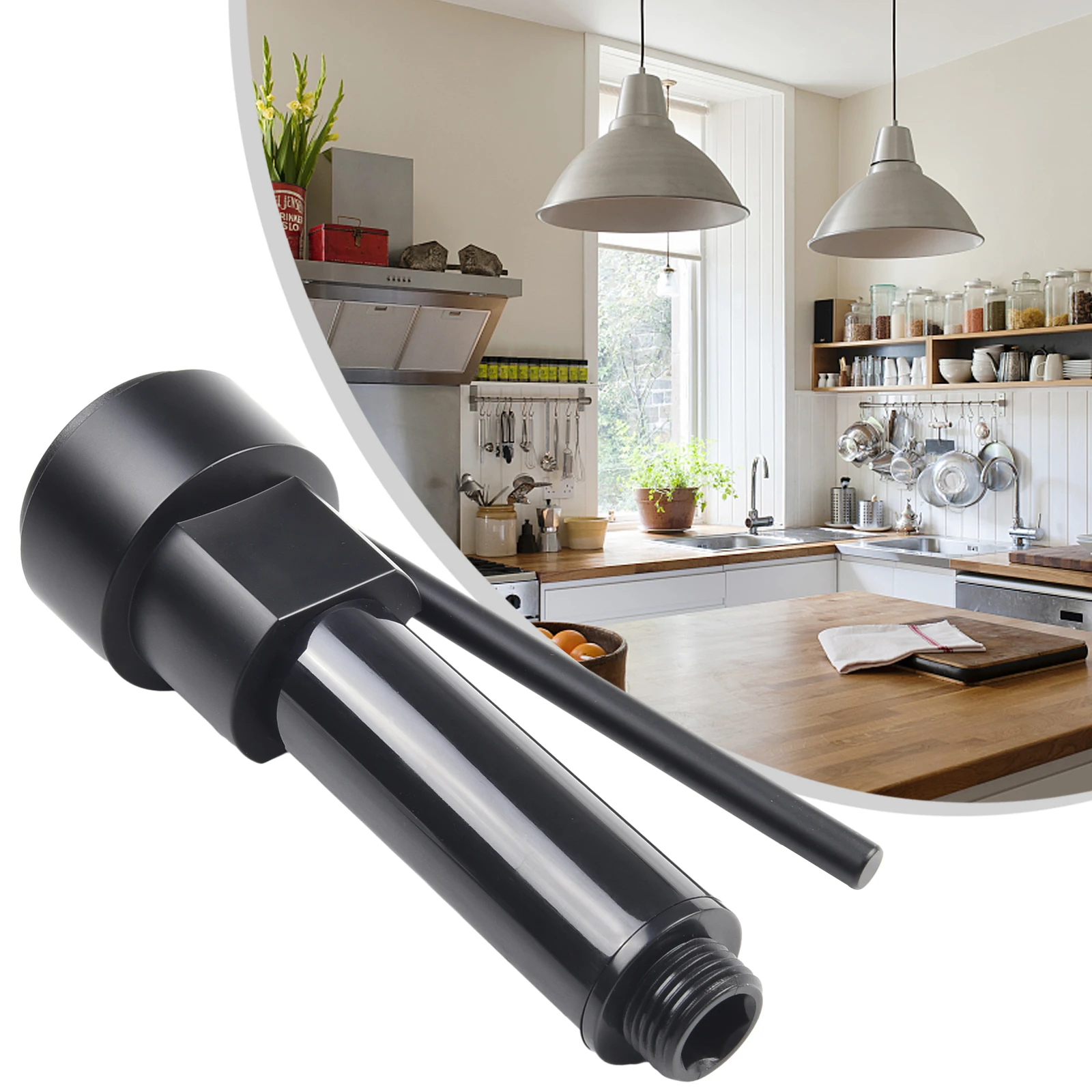 Spray Head Replacement for Pull Out Kitchen Mixer Taps with Water Flow Control and G1/2 Inch Pipe Interface Requirement