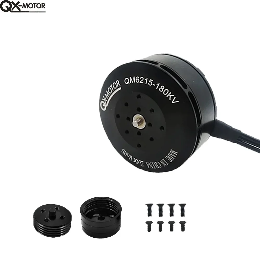 QX-Motor QM6215 180KV Brushless Motor CW CCW use 2255 2388 propeller For Six-axis RC Hexacopter Octacopter Motor Parts