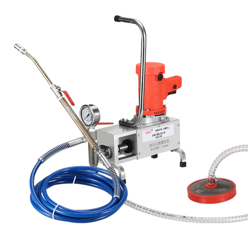 High quality pressure grouting water injection pump Double water injection pump Polyurethane epoxy resin filling machine Waterpr