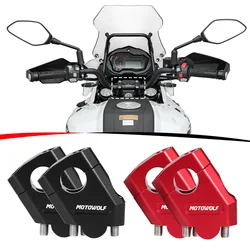 For Benelli TRK502 TRK520X Handlebar Riser Bar Mount Handle Clamp TRK 502 TRK 502X TRK 502 X 2020 2021 Motorcycle Accessories