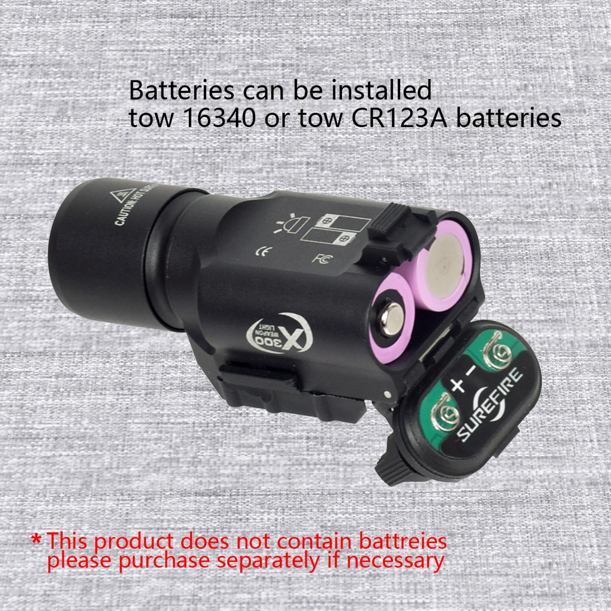 SureFire X300 Ultra Linterna LED Táctica – Riel Picatinny Airsoft Caza - imagen 3