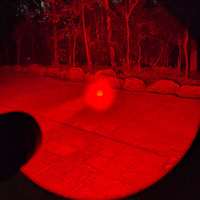Red Light Convoy Flashlight C8 Plus KR CSLNM1.23 / SST-20-DR Led Lanterna 18650 Torch Flash Light Portable Hunting Camping Lamp