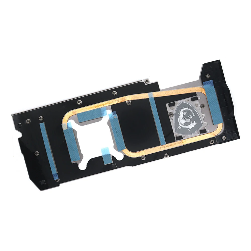 For MSI RTX 3080 Ti SUPRIM X Replacement Graphics Card GPU Backplante Backplate