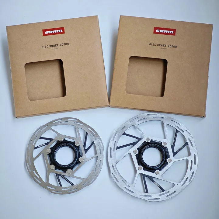 

SRAM New Paceline Road Rotor (RT-PLN-A2) – 140/160mm Center Lock, Quiet Performance | Lockring Sold Separately