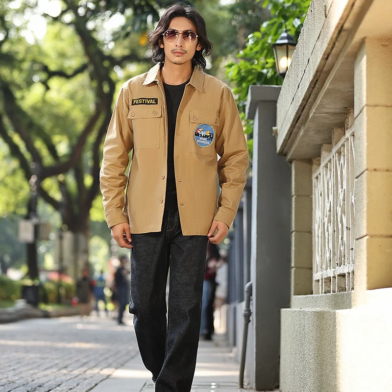 new-okonkwo-american-military-style-tops-outdoors-climbing-training-combat-tactical-hunting-men's-long-sleeve-solid-color-shirt